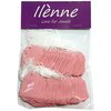 Kleine prijskaartjes met koord - 22x35 mm - 200 stuks - Roze - prijslabels - draadetiketten - hangetiket gekleurd