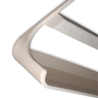 Earring rack - Triangle Cream white 29x5.3x25.5 cm - plastic