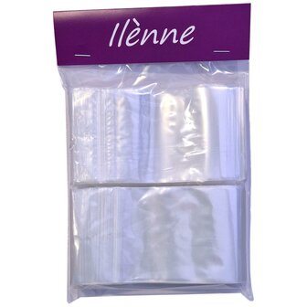 Gripzakjes 70x100 mm &ndash; 200 Stuks &ndash; Hersluitbare Transparante Zakjes &ndash; Diamond Painting Zakjes &ndash; Kleine Plastic Zakjes