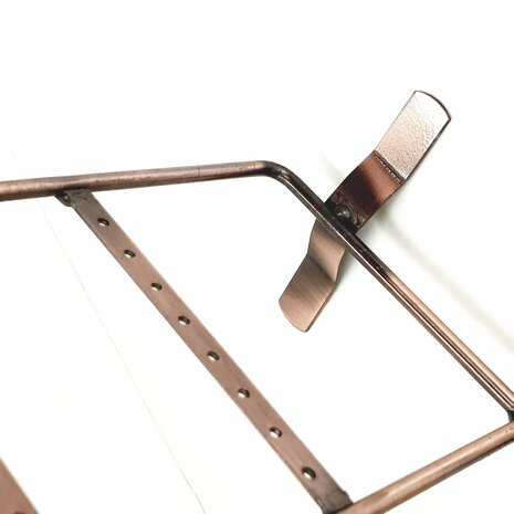 Jewelry rack - metal - copper - 23x9x35 cm
