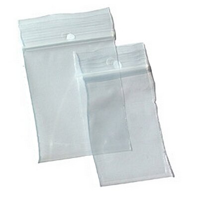 Gripzakjes 55x65 mm - 1000 stuks - 5,5x6,5 cm , 50 micron - hersluitbare zakjes