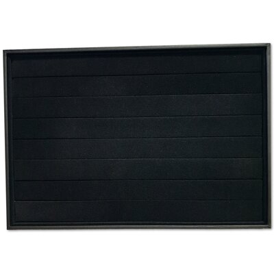 Ring box without lid Black 35x24x3 cm