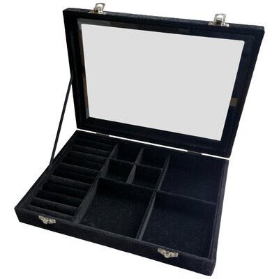 Sieradendoos  - 7 vakken en ringhouder