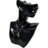 Display bust / head - black - for earrings and necklaces_