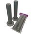 2 x Armbanden houder pilaar donker grijs _