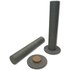 2 x Armbanden houder pilaar donker grijs _